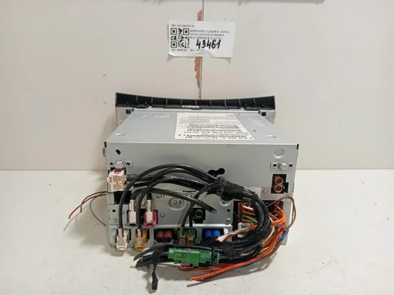 Unita DI Comando Multimediale A2129008716 Mercedes Classe E W212 2013