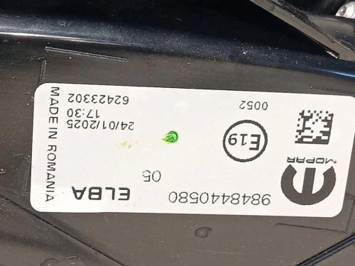 Fanale POST DX 9848440580 Citroen C3 Aircross 2021