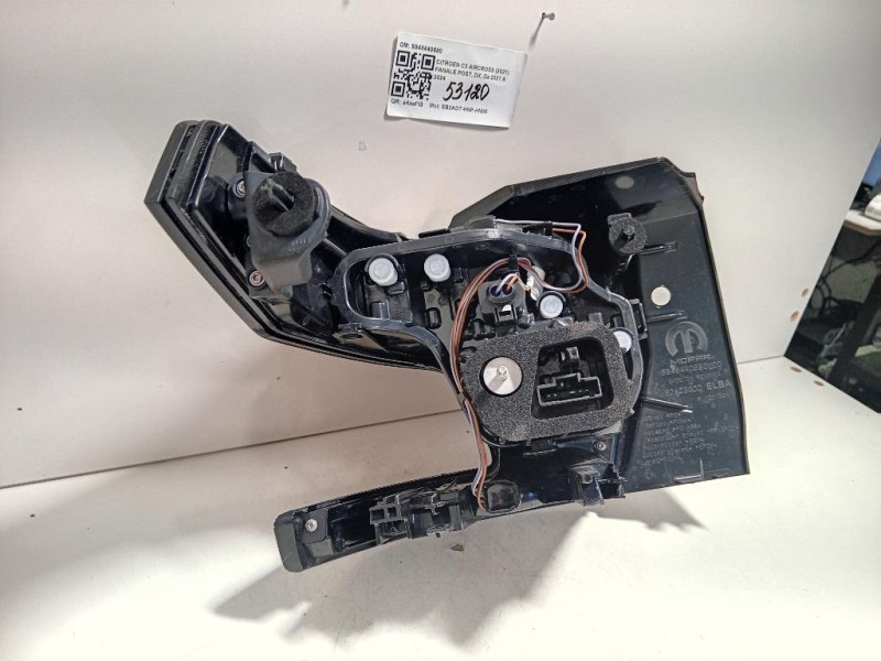Fanale POST DX 9848440580 Citroen C3 Aircross 2021