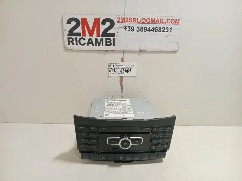 Unita DI Comando Multimediale A2129008716 Mercedes Classe E W212 2013