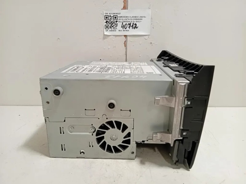 Unita DI Comando Multimediale A2129005327 Mercedes Classe E W212 2013