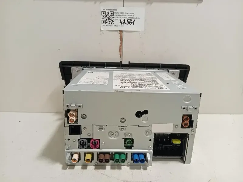 Unita DI Comando Multimediale A1669009808 Mercedes Classe ML W166 2012