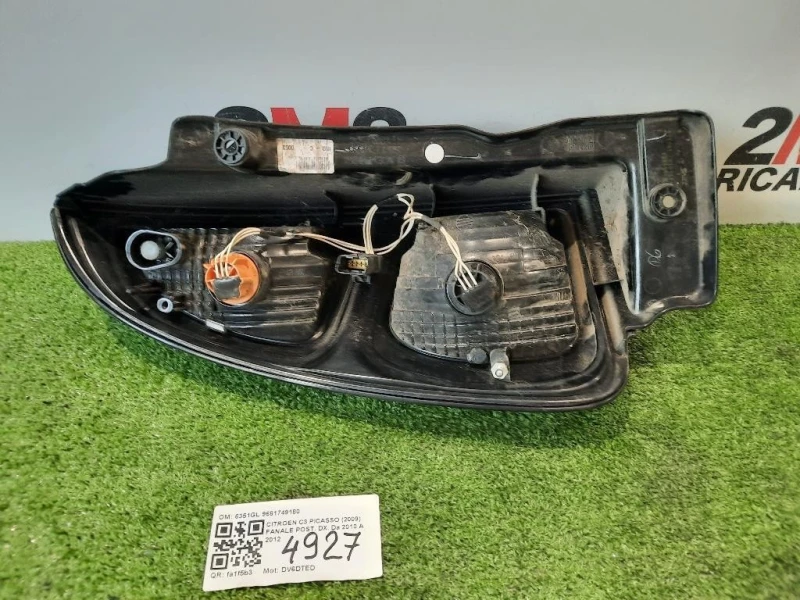 Fanale POST DX 6351GL 9681749180 DX Citroen C3 Picasso 2009
