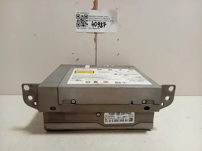 Unita DI Comando Multimediale 6809250 01 Mini MINI Cooper F56 2014