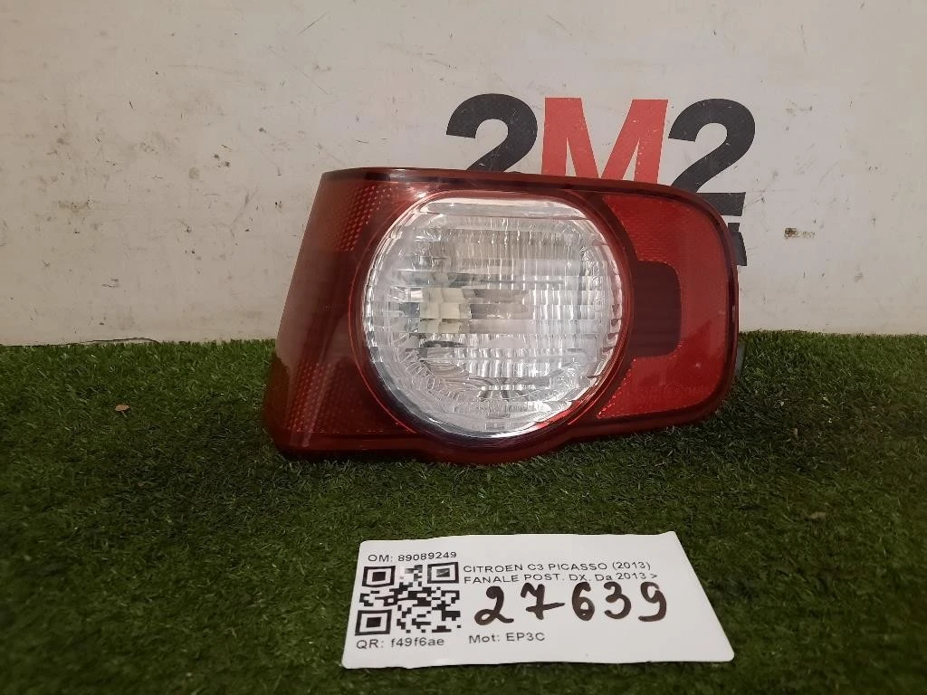 Fanale POST DX 89089249 Citroen C3 Picasso 2013