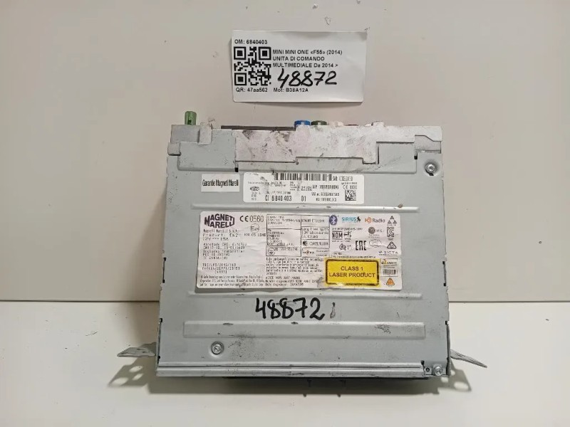 Unita DI Comando Multimediale 6840403 Mini MINI ONE F55 2014