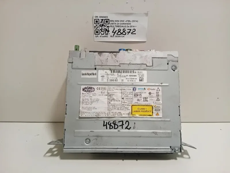 Unita DI Comando Multimediale 6840403 Mini MINI ONE F55 2014