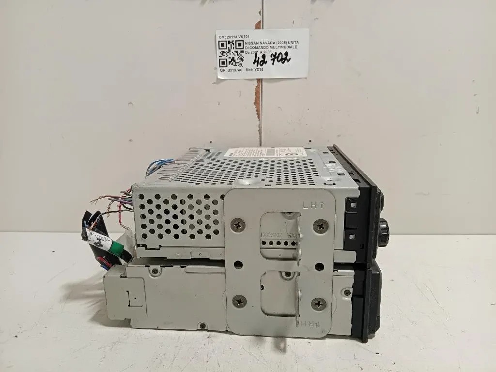 Unita DI Comando Multimediale 28113 VK701 Nissan Navara 2005