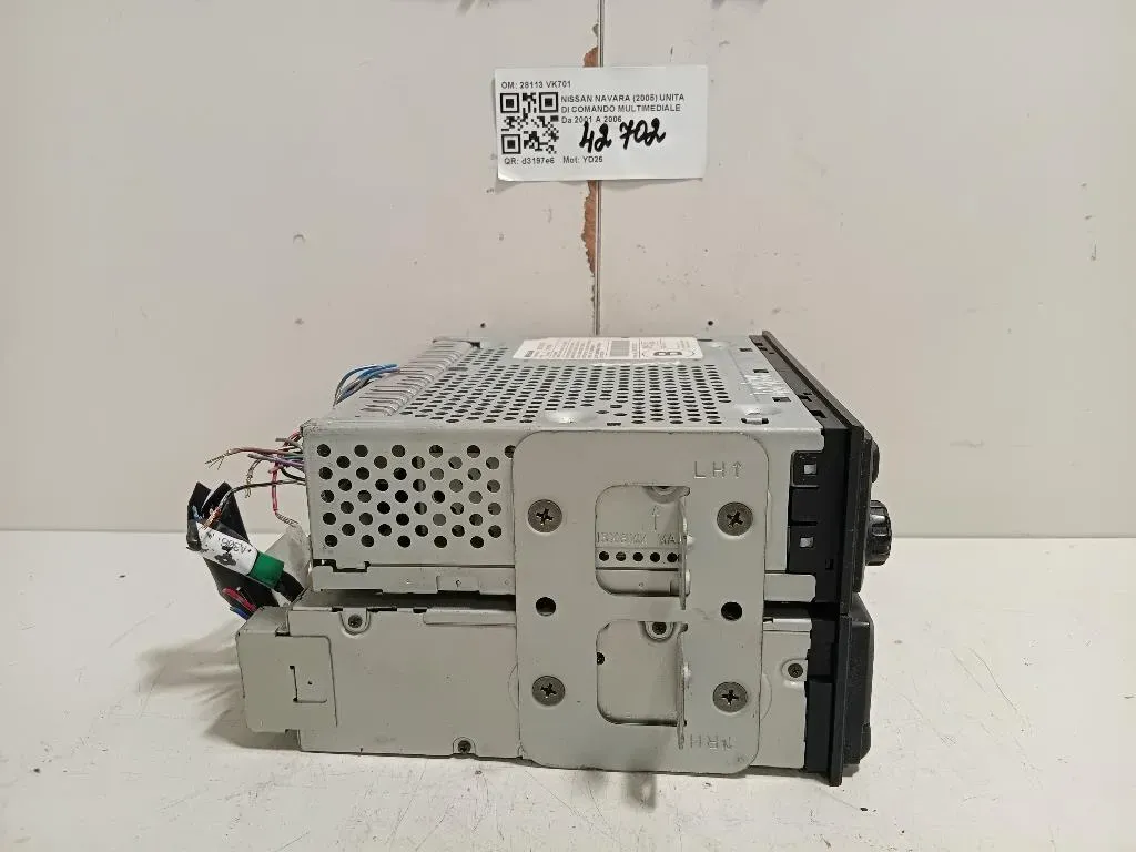 Unita DI Comando Multimediale 28113 VK701 Nissan Navara 2005