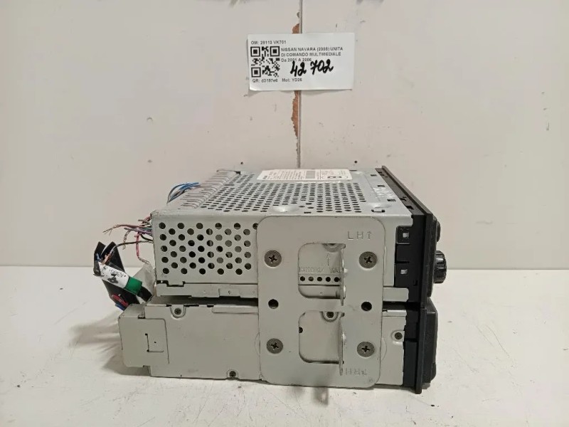 Unita DI Comando Multimediale 28113 VK701 Nissan Navara 2005