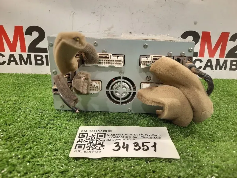 Unita DI Comando Multimediale 25915 5X01D Nissan Navara 2010