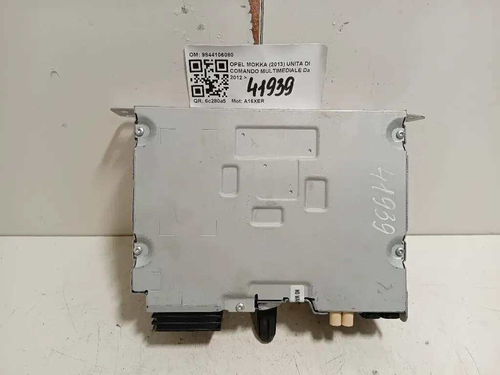 Unita DI Comando Multimediale 9844106080 Opel Mokka 2013