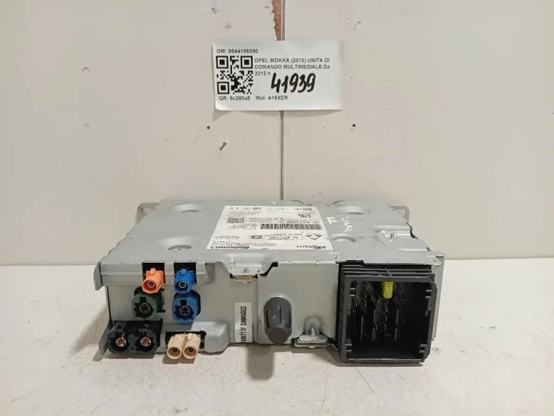 Unita DI Comando Multimediale 9844106080 Opel Mokka 2013