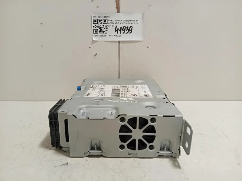Unita DI Comando Multimediale 9844106080 Opel Mokka 2013