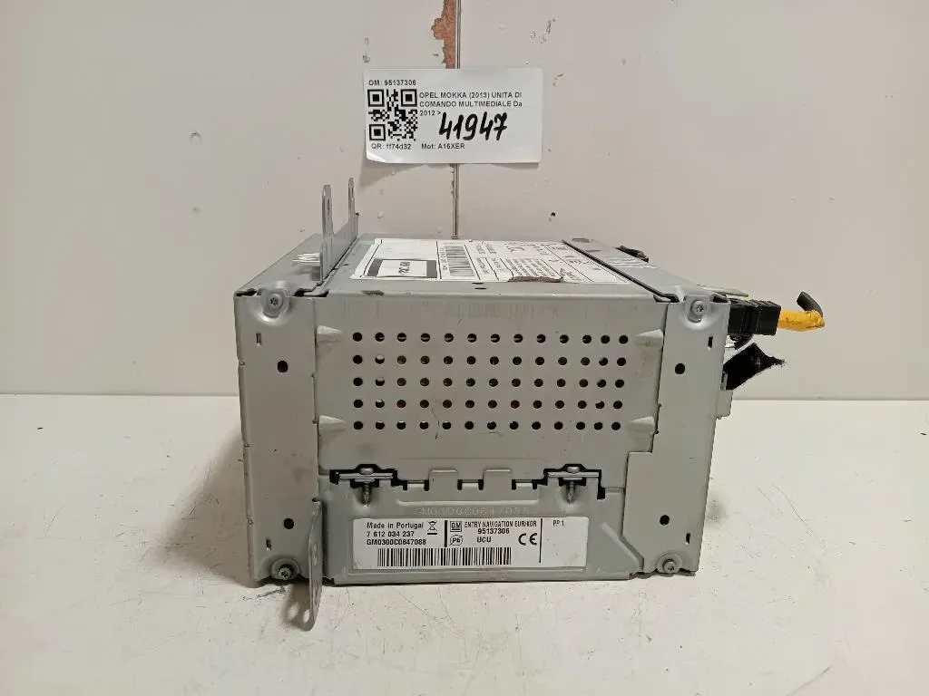 Unita DI Comando Multimediale 95137306 Opel Mokka 2013