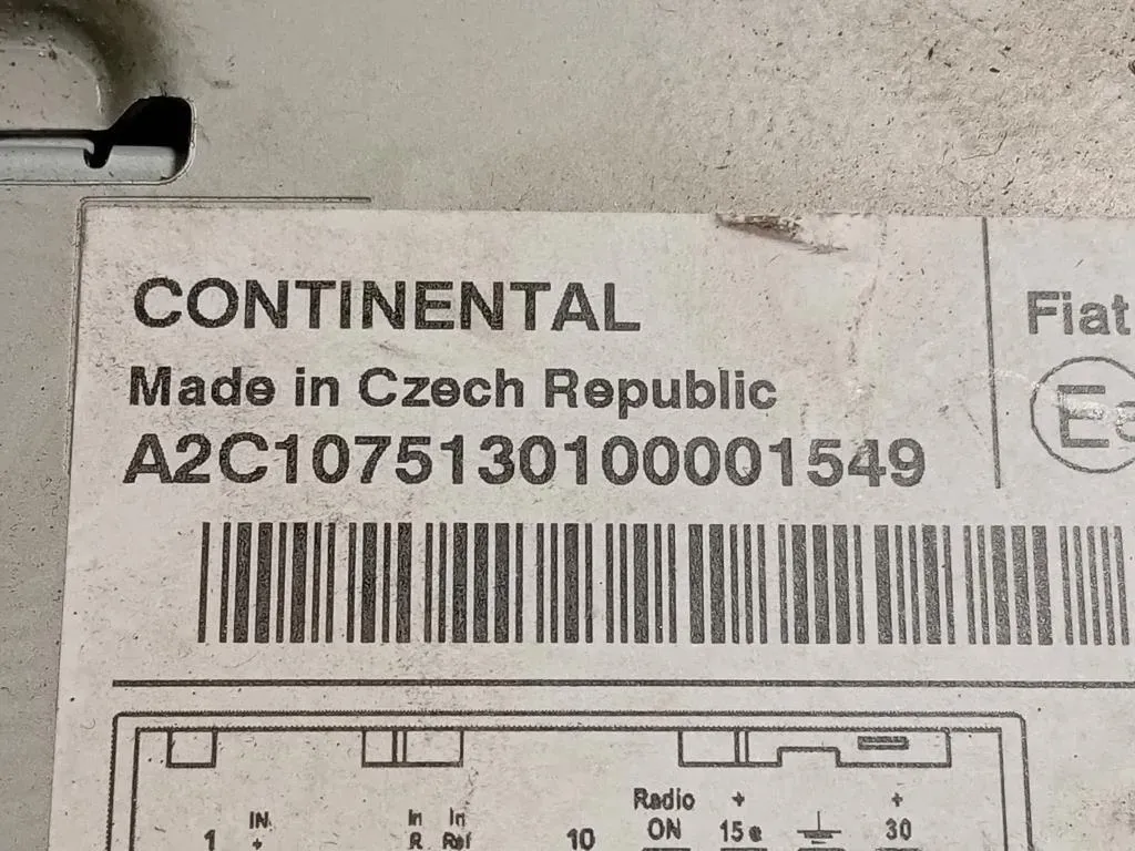 Unita DI Comando Multimediale 07356560600 Peugeot Boxer III 2014