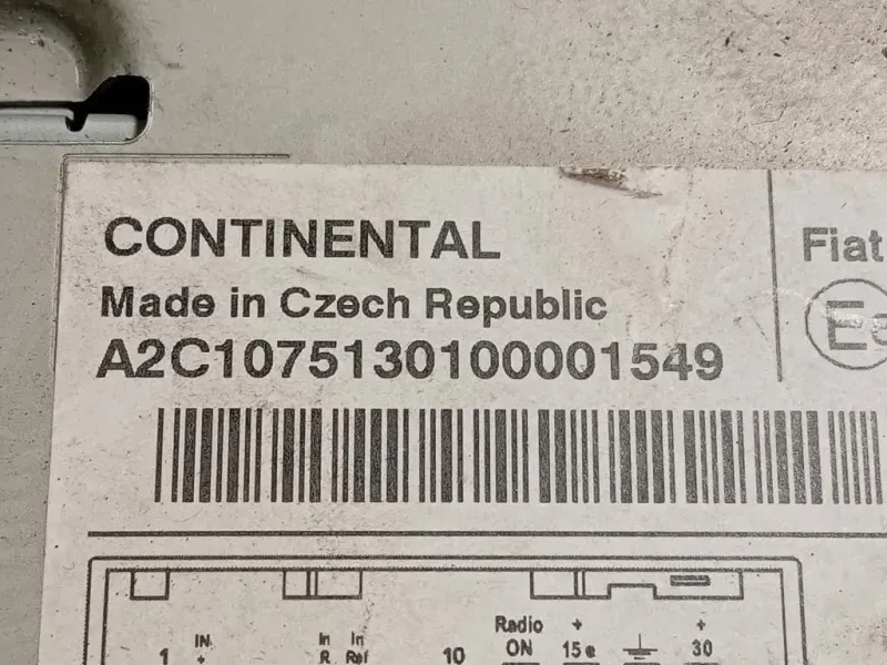 Unita DI Comando Multimediale 07356560600 Peugeot Boxer III 2014