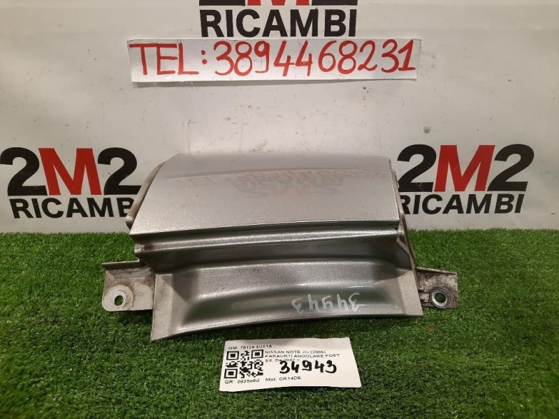 Paraurti Angolare POST SX 78129 9U01A Nissan NOTE I 2006
