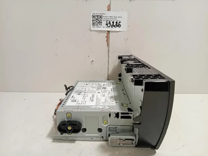 Unita DI Comando Multimediale 6V0 035 869 H Skoda Fabia NJ3 2018