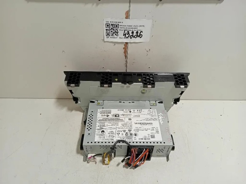 Unita DI Comando Multimediale 6V0 035 869 H Skoda Fabia NJ3 2018