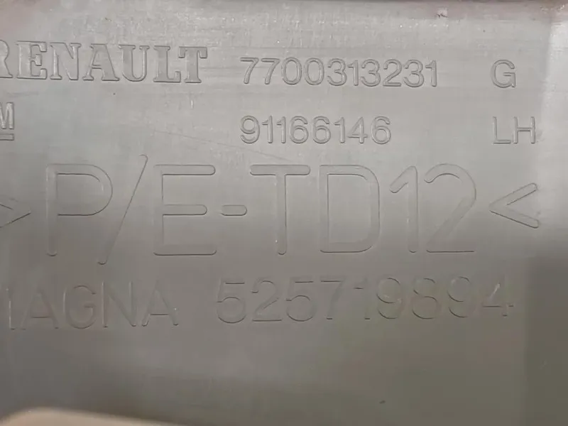 Paraurti Angolare POST SX 525719894 Opel Vivaro A 2007