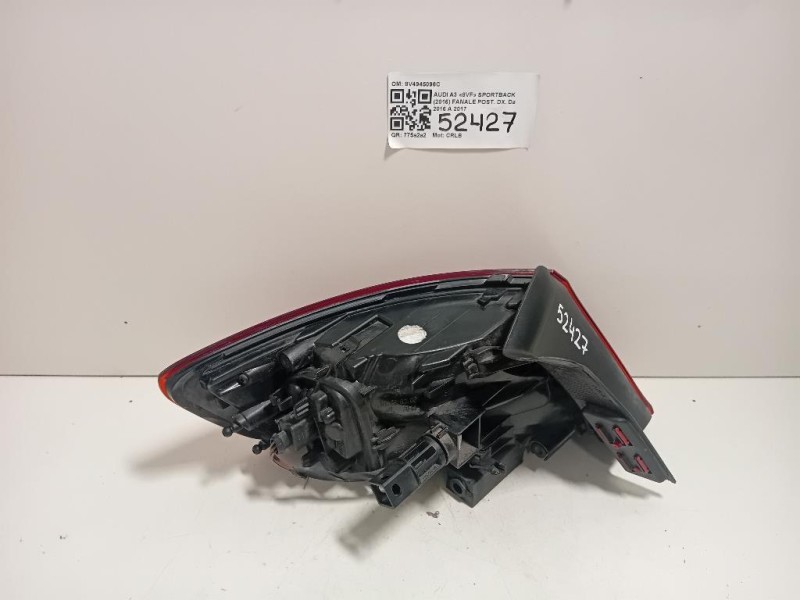 Fanale POST DX 8V4945096C Audi A3 8VF Sportback 2016