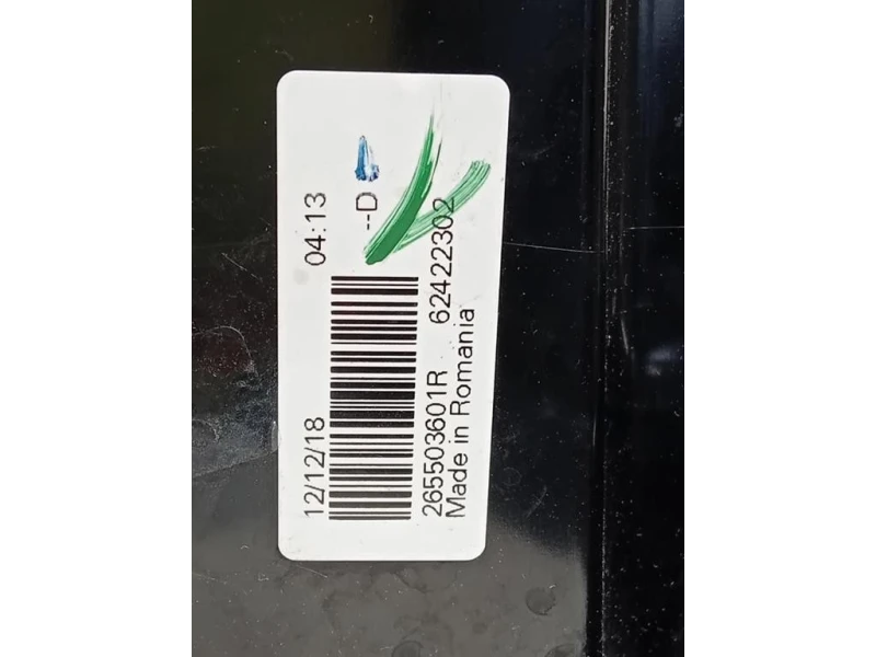 Fanale POST DX 265503601R Dacia Duster II 2018