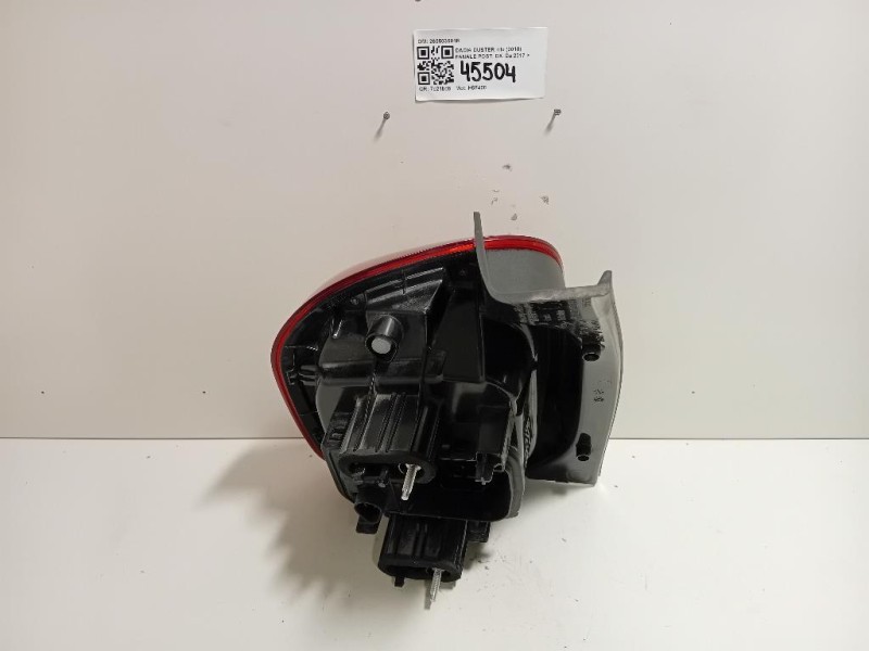 Fanale POST DX 265503601R Dacia Duster II 2018