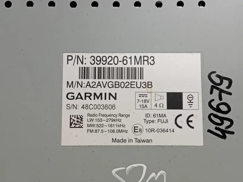 Unita DI Comando Multimediale 39920-61MR3 Suzuki SX4 S-cross 2016