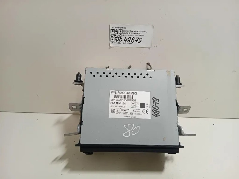 Unita DI Comando Multimediale 39920-61MR3 Suzuki SX4 S-cross 2016