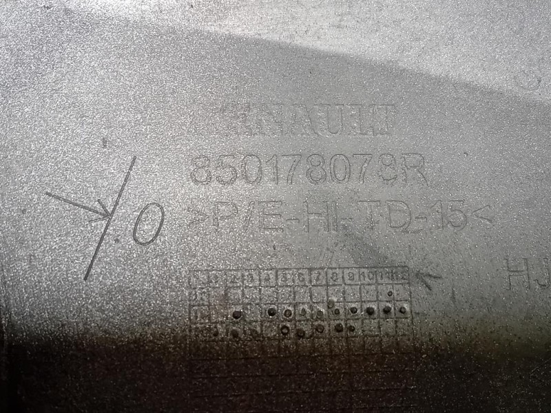 Paraurti Angolare POST SX 850178078R Renault Captur II 2019