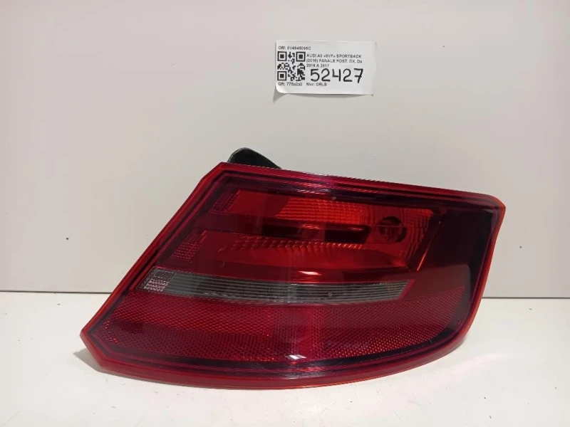 Fanale POST DX 8V4945096C Audi A3 8VF Sportback 2016