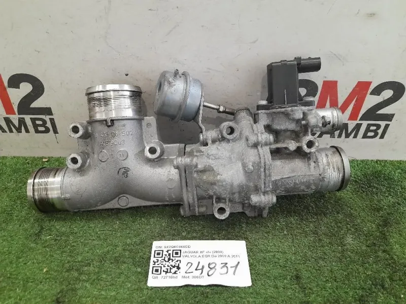 Valvola EGR 9X2Q6C860DD DX Jaguar XF I 2008