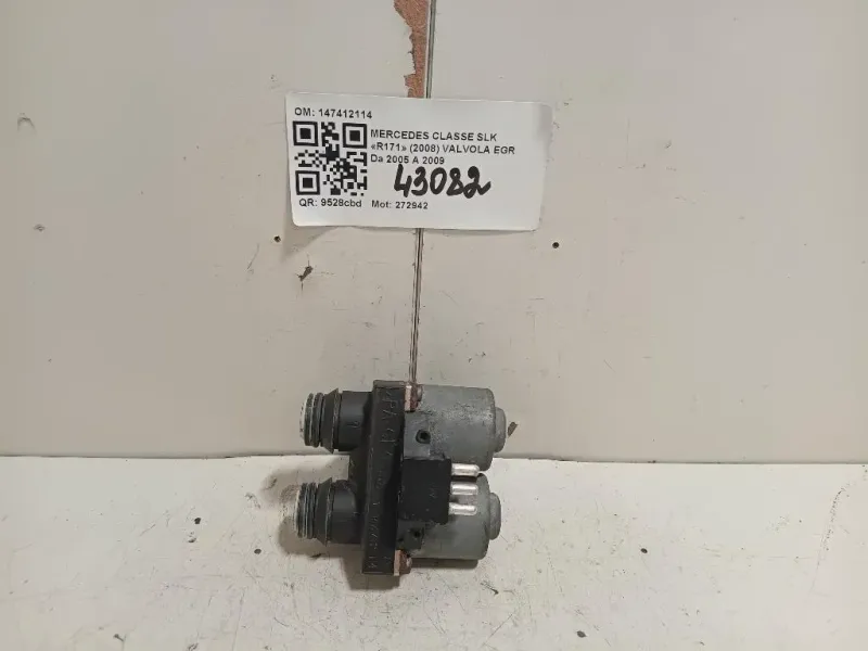 Valvola EGR 147412114 Mercedes Classe SLK R171 2008