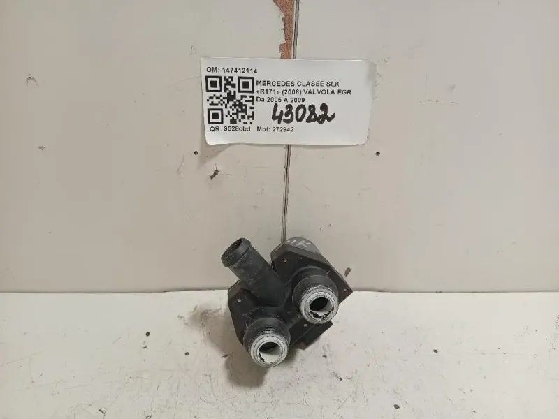 Valvola EGR 147412114 Mercedes Classe SLK R171 2008