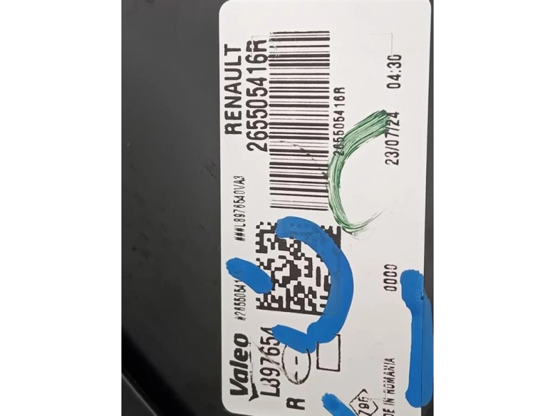 Fanale POST DX 265505416R 2024 Dacia Duster II 2021