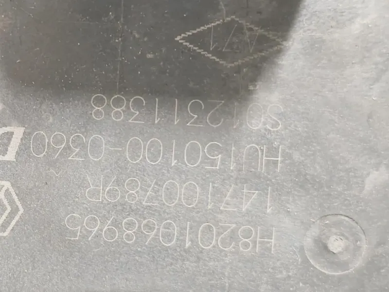 Valvola EGR 147100789R Opel Vivaro B 2015