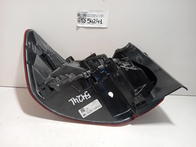 Fanale POST DX 265509530R Dacia Sandero III 2020
