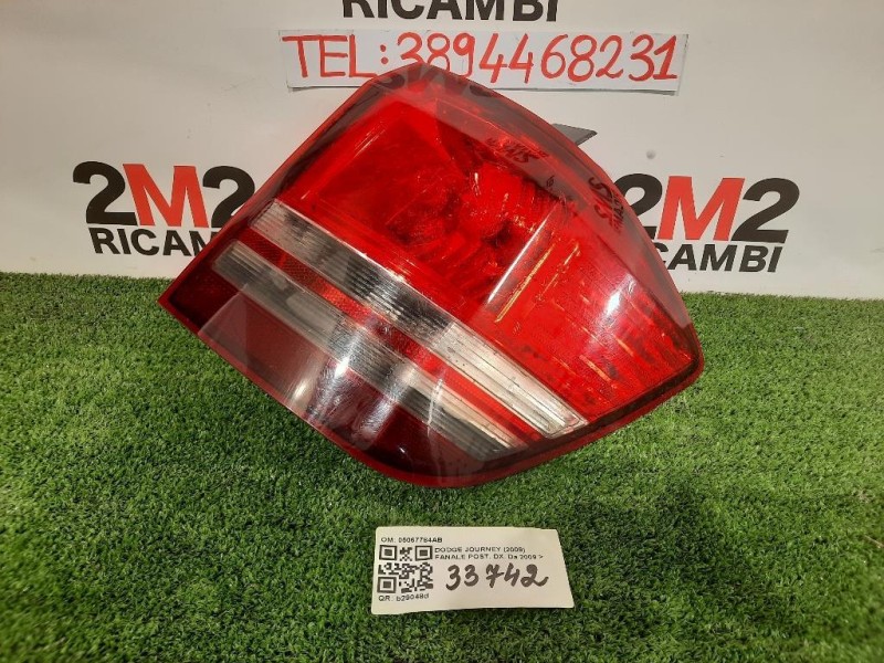 Fanale POST DX 05067784AB LATO DESTRO PASSEGGERO Dodge Journey 2009