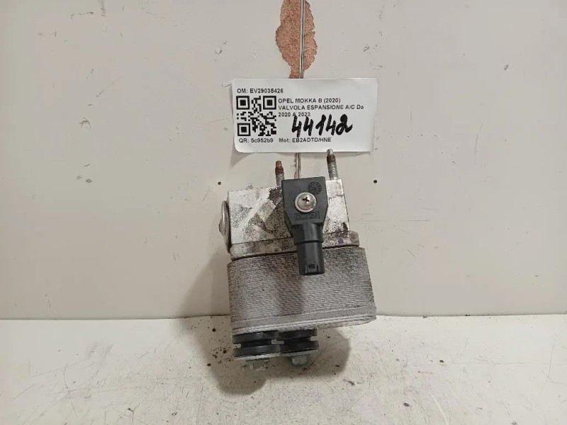 Valvola Espansione AC EV29035426 SCAMBIATORE DI CALORE Opel Mokka B 2020