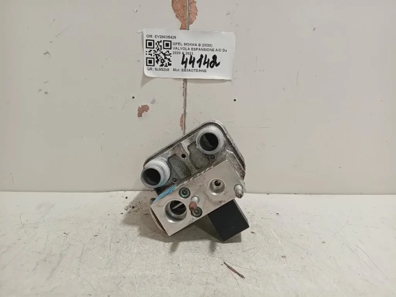 Valvola Espansione AC EV29035426 SCAMBIATORE DI CALORE Opel Mokka B 2020