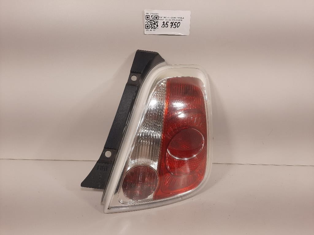 Fanale POST DX 27043201 Fiat 500 II 2008
