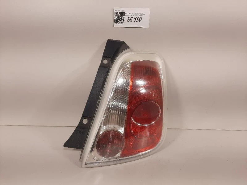Fanale POST DX 27043201 Fiat 500 II 2008