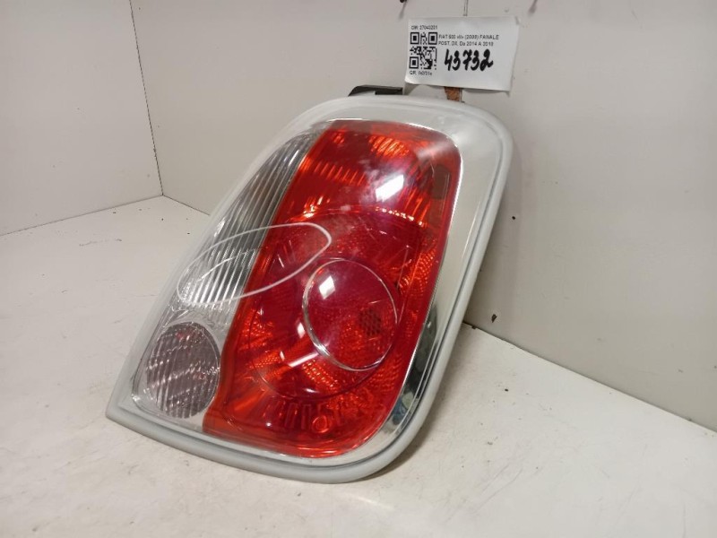 Fanale POST DX 27043201 Fiat 500 II 2008