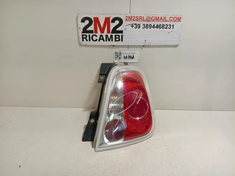 Fanale POST DX 27043201 Fiat 500 II 2008