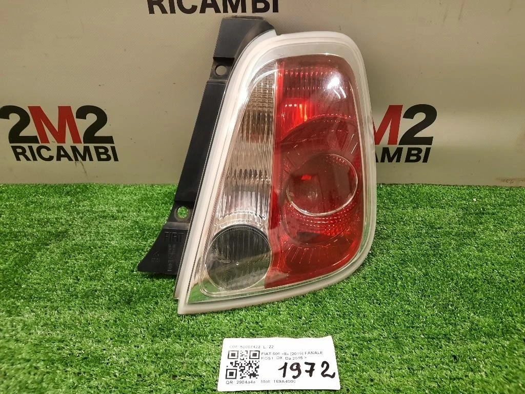 Fanale POST DX 52007422 Fiat 500 II 2015
