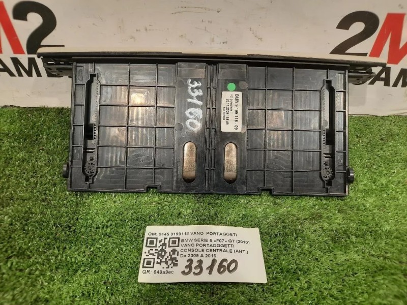 VANO Portaoggetti Console Centrale ANT 5145 9199118 VANO PORTAGGETI Bmw Serie 5 F07 GT 2010