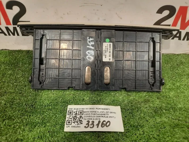 VANO Portaoggetti Console Centrale ANT 5145 9199118 VANO PORTAGGETI Bmw Serie 5 F07 GT 2010