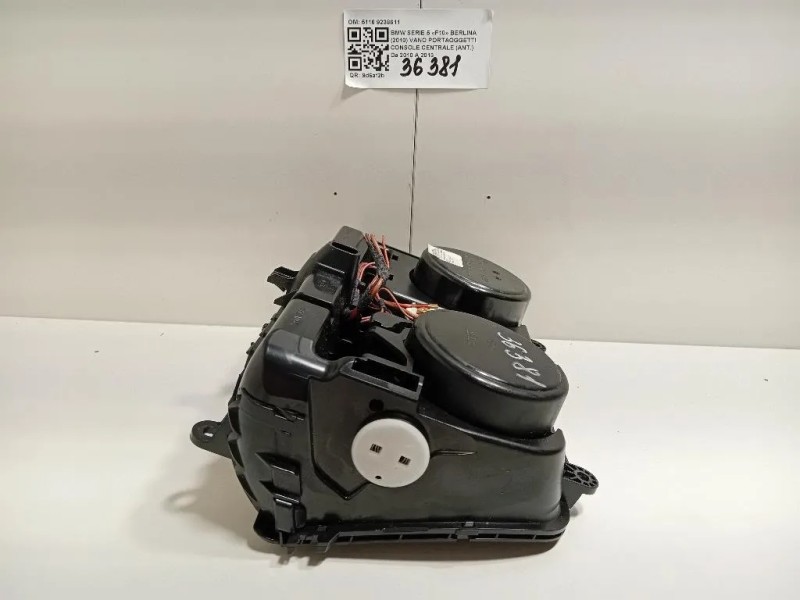 VANO Portaoggetti Console Centrale ANT 5116 9238611 Bmw Serie 5 F10 Berlina 2010