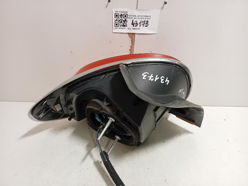 Fanale POST DX 51945058 Fiat 500L 2013